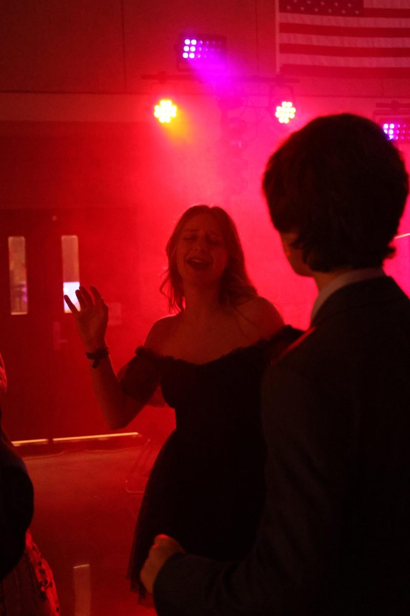 Senior Emily Chipack dances at the Homecoming dance on Sept. 14. 