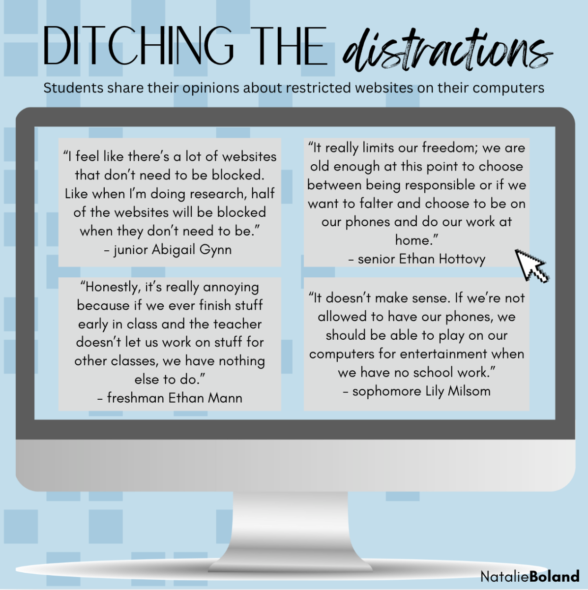 Ditching the Distractions