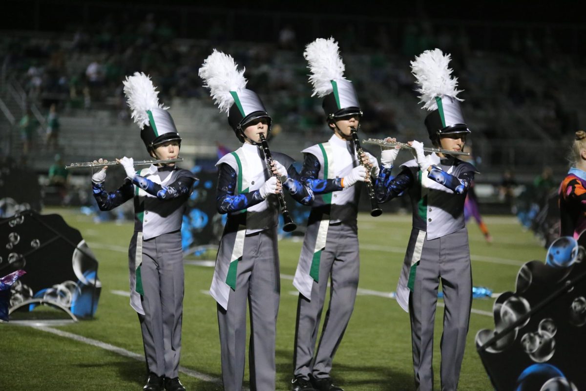 Band director Brandon Lesando and section leader Reagan Toman talk about upcoming competition