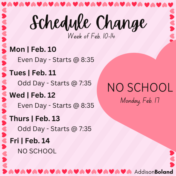 Schedule Change