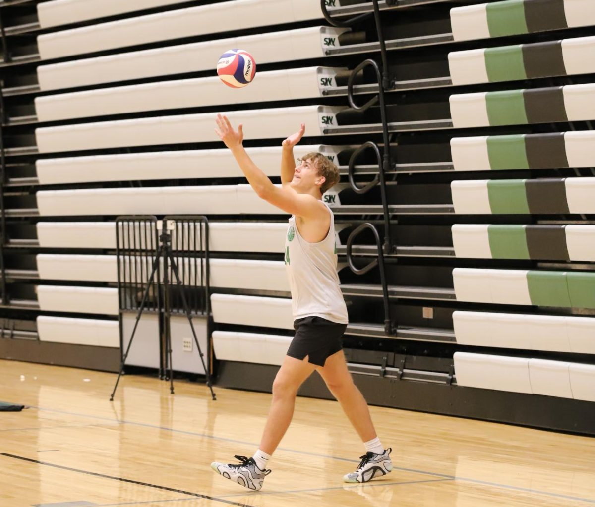 Senior Parker Sloan shares his passion for volleyball